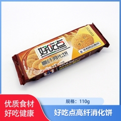 中国/好吃点高纤消化饼110g