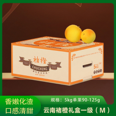 【仅门店】云南/褚橙礼盒一级（M）5kg单果90-125g